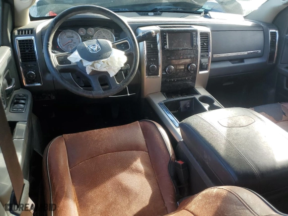 2011 Dodge Ram 2500 SLT with VIN 3D7UT2HL6BG587358, listed as a Copart auction lot 43874195 with 98,179 mi miles and Salvage Title. Bid and sale history available at carsss.com. Image 8.