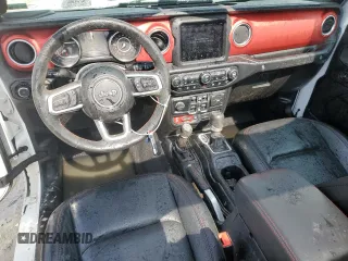 2019 Jeep Wrangler Unlimited Rubicon with VIN 1C4HJXFG3KW640345, listed as a Copart auction lot 50764465 with 131,618 mi miles and Clean title. Bid and sale history available at DreamBid. Image 8.