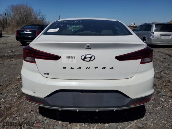 2020 Hyundai Elantra SE with VIN 5NPD74LF2LH597535, listed as a Copart auction lot 50311165 with 14,962 mi miles and Salvage Title. Bid and sale history available at carsss.com. Image 6.