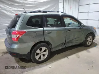 2015 Subaru Forester Premium with VIN JF2SJADC5FH498272, listed as a Copart auction lot 50456385 with 118,758 mi miles and Salvage Title. Bid and sale history available at DreamBid. Image 3.