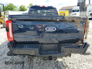 2024 Ford F-350 with VIN 1FT8X3BM9REC16963, listed as a Copart auction lot 57409615 with 21,712 mi miles and Salvage title. Bid and sale history available at DreamBid. Image 6.