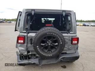 2022 Jeep Wrangler Unlimited Sport S z VIN 1C4HJXDG5NW109364, wystawiony jako Copart lot #55467853 z przebiegiem 34 742 mil mil oraz Szkoda całkowita • Salvage title. Historia ofert i sprzedaży dostępna na DreamBid. Obrazek 6.