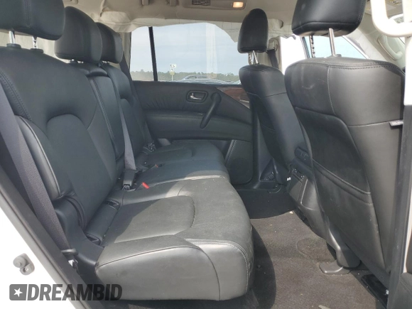 2022 Nissan Armada SV with VIN JN8AY2AC0N9160114, listed as a Copart auction lot 76266474 with 44,285 mi miles and Salvage Title. Bid and sale history available at carsss.com. Image 11.