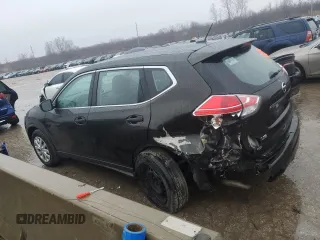 2016 Nissan Rogue S with VIN JN8AT2MT6GW009695, listed as a Copart auction lot 42980645 with 173,721 mi miles and Salvage Title. Bid and sale history available at carsss.com. Image 2.