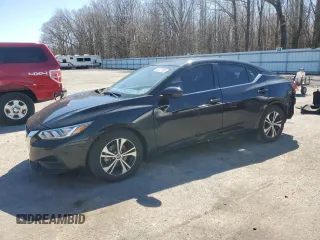 2023 Nissan Sentra SV with VIN 3N1AB8CV8PY268575, listed as a Copart auction lot 50377655 with 27,356 mi miles and Salvage Title. Bid and sale history available at DreamBid. Image 1.