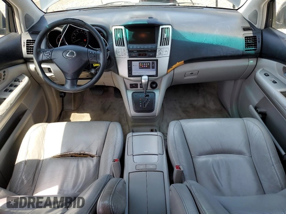 2006 Lexus RX 400h z VIN JTJHW31U660010493, wystawiony jako Copart lot #57173105 z przebiegiem 198 260 mil mil oraz Czysty tytuł • Clean title. Historia ofert i sprzedaży dostępna na DreamBid. Obrazek 8.