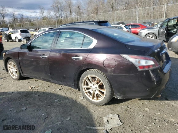 2013 Nissan Maxima 3.5 S with VIN 1N4AA5AP6DC839672, listed as a Copart auction lot 87353644 with 158,806 mi miles and Clean Title. Bid and sale history available at carsss.com. Image 2.