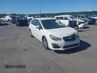 2016 Subaru Impreza Premium z VIN JF1GPAB66G8313718, wystawiony jako IAAI lot #42306875 z przebiegiem 96 654 mil mil oraz . Historia ofert i sprzedaży dostępna na DreamBid. Obrazek 1.