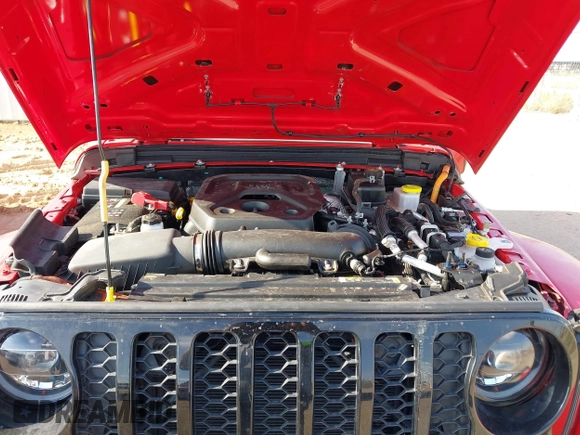 2024 Jeep Wrangler Sport S with VIN 1C4RJXN64RW141013, listed as a IAAI auction lot 42806441 with 5,893 mi miles and . Bid and sale history available at DreamBid. Image 10.