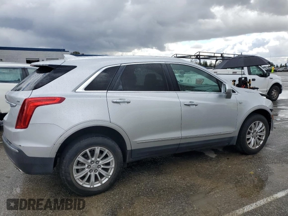 2018 Cadillac XT5 AWD with VIN 1GYKNBRS9JZ219430, listed as a Copart auction lot 48194775 with 59,017 mi miles and Salvage title. Bid and sale history available at DreamBid. Image 3.