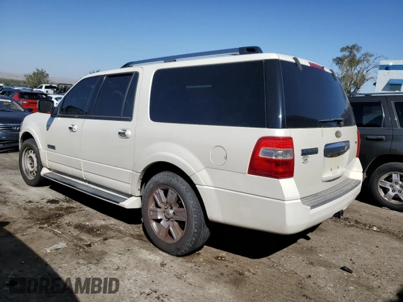 2007 Ford Expedition EL Limited with VIN 1FMFK19537LA13161, listed as a Copart auction lot 74686214 with 0 mi miles and Salvage Title. Bid and sale history available at carsss.com. Image 2.