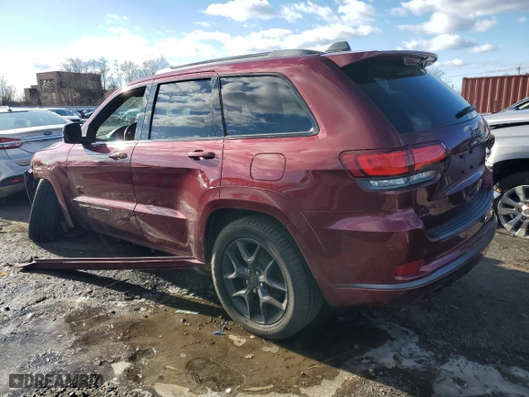 2019 Jeep Grand Cherokee Limited X with VIN 1C4RJFBG0KC618146, listed as a Copart auction lot 85753484 with 0 mi miles and Salvage Title. Bid and sale history available at carsss.com. Image 2.