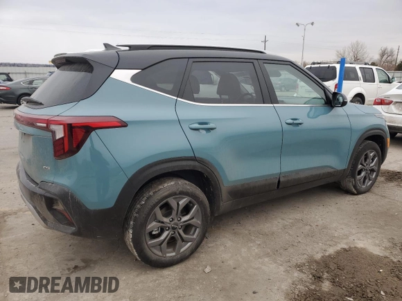 2024 Kia Seltos S z VIN KNDEUCAA6R7664973, wystawiony jako Copart lot #48178025 z przebiegiem 13 420 mil mil oraz Szkoda całkowita • Salvage title. Historia ofert i sprzedaży dostępna na DreamBid. Obrazek 3.
