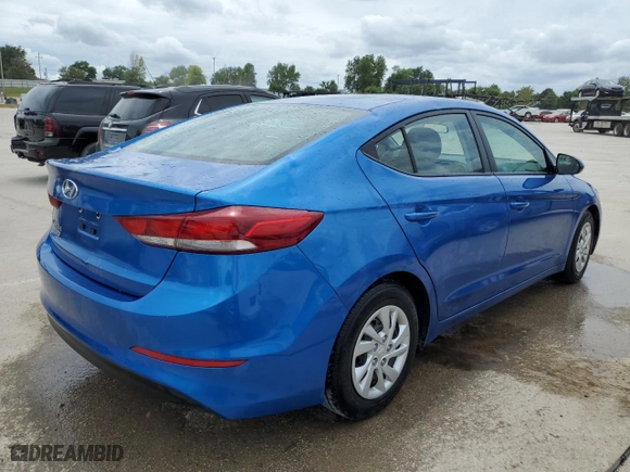 2018 Hyundai Elantra SE with VIN 5NPD74LF0JH231358, listed as a Copart auction lot 59450754 with 60,228 mi miles and Salvage Title. Bid and sale history available at carsss.com. Image 3.