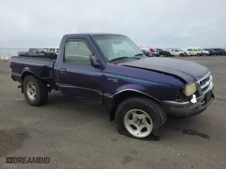 1998 Ford Ranger XL with VIN 1FTYR10U6WUB09937, listed as a Copart auction lot 43280485 with 67,748 mi miles and Salvage Title. Bid and sale history available at carsss.com. Image 4.
