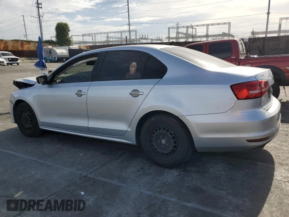 2015 Volkswagen Jetta S с VIN 3VW2K7AJ0FM339962, выставлен на аукционе Copart как лот 56393065 с пробегом 134 798 миль миль и Списание • Salvage title. История ставок и продаж доступна на DreamBid. Изображение 2.