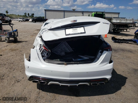 2021 Cadillac CT5 V-Series with VIN 1G6DR5RW9M0134624, listed as a Copart auction lot 67149673 with 0 mi miles. Bid and sale history available at carsss.com. Image 6.