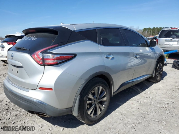 2015 Nissan Murano S with VIN 5N1AZ2MG5FN258082, listed as a Copart auction lot 46450735 with 182,051 mi miles and Salvage Title. Bid and sale history available at carsss.com. Image 3.