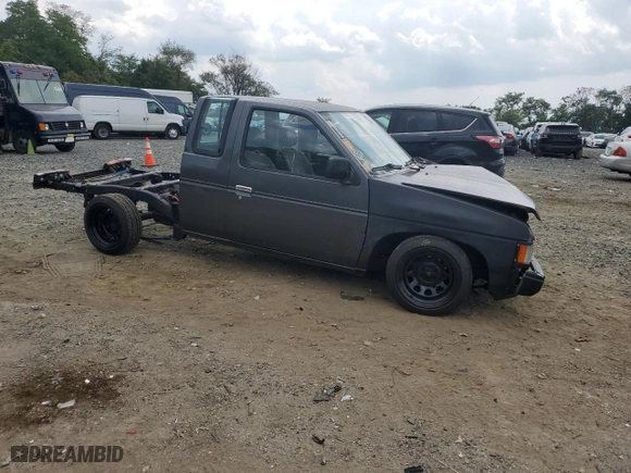 1991 Nissan Trucks 2WD with VIN 1N6SD16SXMC331598, listed as a Copart auction lot 68980144 with 133,396 mi miles and Salvage Title. Bid and sale history available at carsss.com. Image 4.