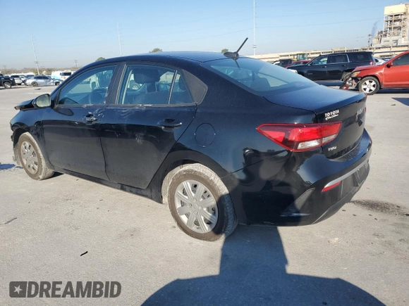 2023 Kia Rio LX with VIN 3KPA24AD7PE616092, listed as a Copart auction lot 47858175 with 73,853 mi miles and Salvage Title. Bid and sale history available at carsss.com. Image 2.