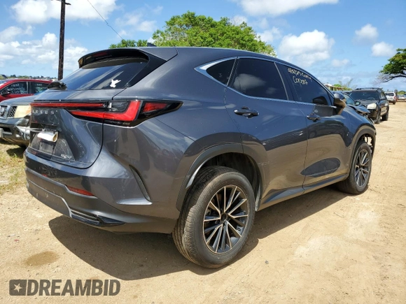 2024 Lexus NX 250 Premium with VIN JTJGDCAZ8R2010534, listed as a Copart auction lot 63456295 with Not provided miles and Non repairable. Bid and sale history available at DreamBid. Image 3.