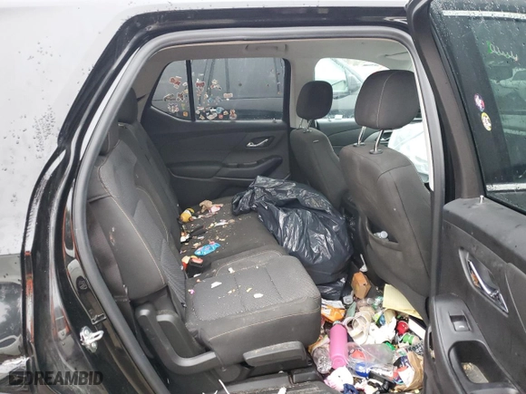 2020 Chevrolet Traverse LS with VIN 1GNEVFKW2LJ118021, listed as a Copart auction lot 83869704 with 0 mi miles and Salvage Title. Bid and sale history available at carsss.com. Image 11.