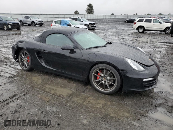 2013 Porsche Boxster S with VIN WP0CB2A84DS133989, listed as a Copart auction lot 78862314 with 78,246 mi miles and Salvage Title. Bid and sale history available at carsss.com. Image 4.