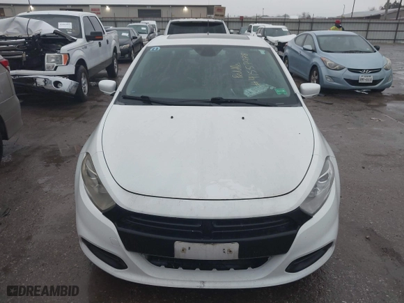 2014 Dodge Dart Limited with VIN 1C3CDFCB2ED902610, listed as a IAAI auction lot 41557978 with 182,300 mi miles. Bid and sale history available at carsss.com. Image 6.