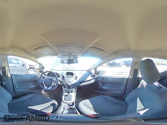 2017 Ford Fiesta SE with VIN 3FADP4BJ8HM116037, listed as a Copart auction lot 46684015 with 100,909 mi miles and Salvage Title. Bid and sale history available at DreamBid. Image 12.