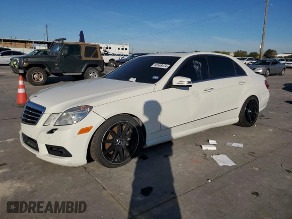 2011 Mercedes-Benz E 550 Luxury with VIN WDDHF7CB4BA279575, listed as a Copart auction lot 80548474 with 4,159 mi miles and Clean Title. Bid and sale history available at DreamBid. Image 1.