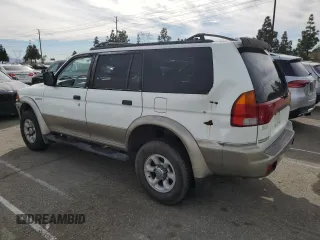 1999 Mitsubishi Montero Sport LS with VIN JA4LS31H2XP037110, listed as a Copart auction lot 45447485 with 166,942 mi miles and Salvage Title. Bid and sale history available at carsss.com. Image 2.