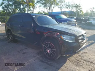 2016 Mercedes-Benz GLC 300 with VIN WDC0G4JB0GF028448, listed as a IAAI auction lot 41891040 with 122,980 mi miles and . Bid and sale history available at DreamBid. Image 1.