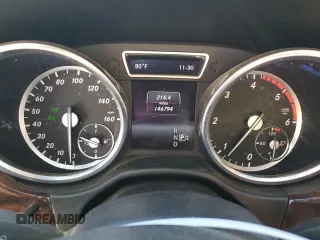 2014 Mercedes-Benz M 350 with VIN 4JGDA2EB4EA380509, listed as a Copart auction lot 85581994 with 146,794 mi miles and Salvage title. Bid and sale history available at DreamBid. Image 9.