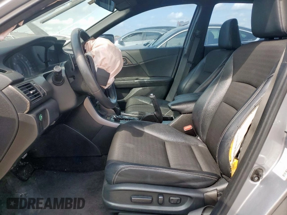 2016 Honda Accord Sport with VIN 1HGCR2F51GA052910, listed as a Copart auction lot 59615995 with 161,452 mi miles and Salvage title. Bid and sale history available at DreamBid. Image 7.