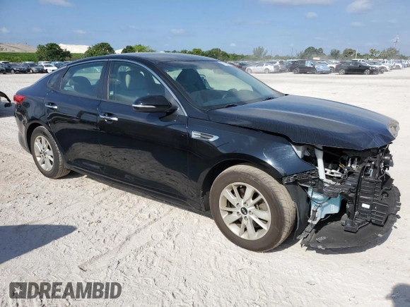 2018 Kia Optima S with VIN 5XXGT4L34JG229767, listed as a Copart auction lot 57429905 with 68,531 mi miles and Salvage title. Bid and sale history available at DreamBid. Image 4.