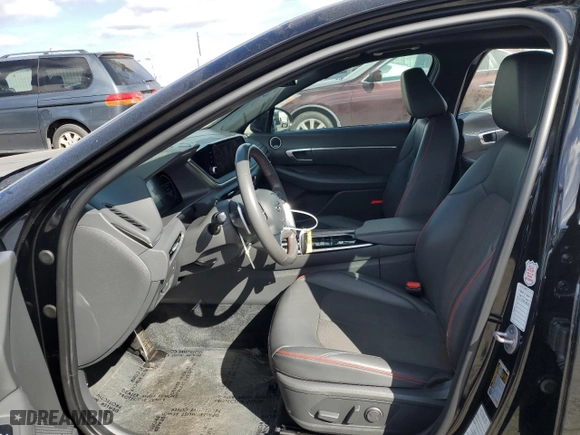 2023 Hyundai Sonata SEL Plus with VIN KMHL44J2XPA274413, listed as a Copart auction lot 47249855 with 44,117 mi miles and Salvage Title. Bid and sale history available at carsss.com. Image 7.