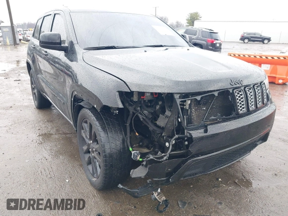 2021 Jeep Grand Cherokee Laredo X with VIN 1C4RJEAG1MC680282, listed as a IAAI auction lot 41466496 with 58,855 mi miles and . Bid and sale history available at DreamBid. Image 6.