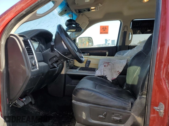 2015 Ram 3500 Laramie with VIN 3C63RRJL2FG629982, listed as a Copart auction lot 77978934 with 147,724 mi miles and Salvage Title. Bid and sale history available at carsss.com. Image 7.