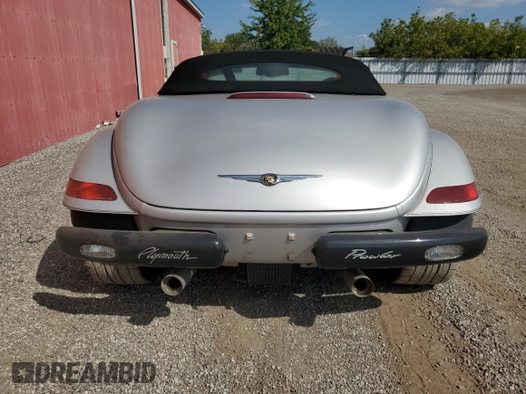 2000 Plymouth Prowler z VIN 1P3EW65G0YV603641, wystawiony jako Copart lot #72117774 z przebiegiem 75 081 mil mil oraz Tytuł czysty. Historia ofert i sprzedaży dostępna na DreamBid. Obrazek 6.