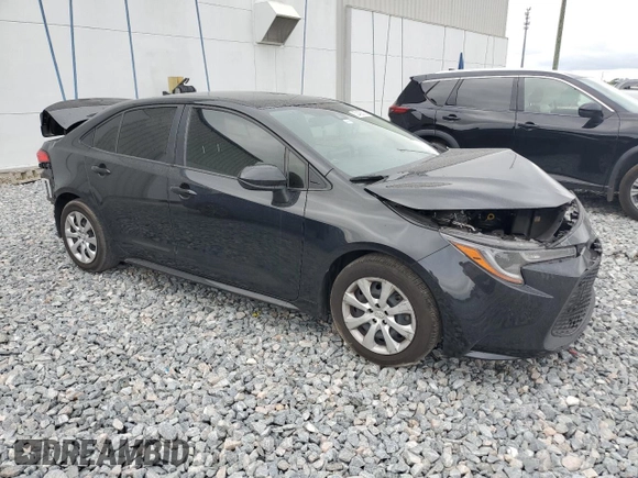 2022 Toyota Corolla LE with VIN JTDEPMAE4NJ216454, listed as a Copart auction lot 52405875 with 31,563 mi miles and Non Repairable. Bid and sale history available at carsss.com. Image 4.
