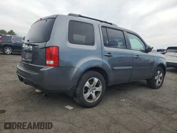 2012 Honda Pilot EX-L with VIN 5FNYF4H57CB037061, listed as a Copart auction lot 64604515 with 181,415 mi miles and Clean title. Bid and sale history available at DreamBid. Image 3.
