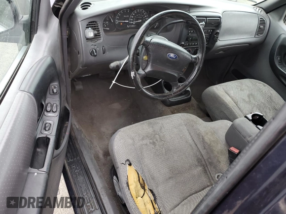 2002 Ford Ranger XLT Appearance with VIN 1FTYR44E52PB47236, listed as a Copart auction lot 76606184 with 217,549 mi miles and Salvage Title. Bid and sale history available at carsss.com. Image 8.