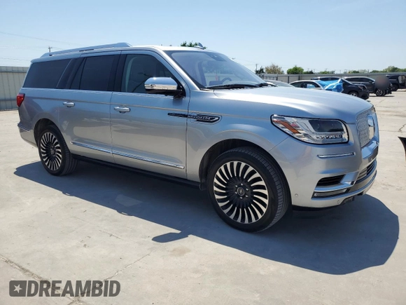 2020 Lincoln Navigator Black Label z VIN 5LMJJ3TT5LEL05146, wystawiony jako Copart lot #53471835 z przebiegiem 42 863 mil mil oraz Szkody całkowita. Historia ofert i sprzedaży dostępna na DreamBid. Obrazek 4.