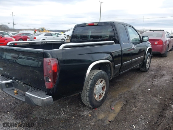 2007 Chevrolet Colorado LT w/1LT with VIN 1GCCS199578140507, listed as a IAAI auction lot 41518553 with 155,550 mi miles. Bid and sale history available at carsss.com. Image 4.