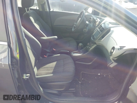 2016 Chevrolet Sonic LT with VIN 1G1JC6SG8G4156954, listed as a IAAI auction lot 41896955 with 142,780 mi miles. Bid and sale history available at carsss.com. Image 5.