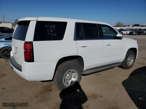 2016 Chevrolet Tahoe Commercial with VIN 1GNSKFEC0GR433971, listed as a Copart auction lot 46505245 with 48,715 mi miles and Salvage Title. Bid and sale history available at carsss.com. Image 3.