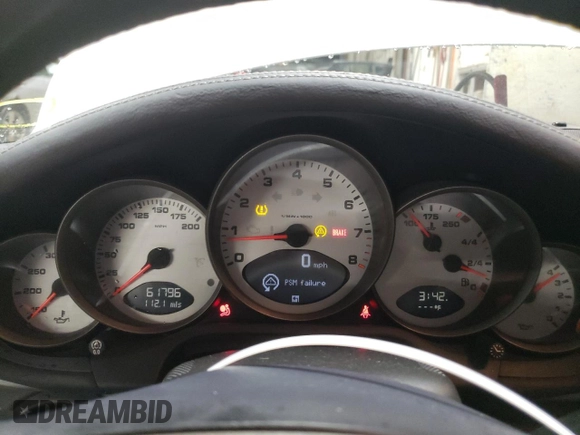 2006 Porsche 911 Carrera S with VIN WP0AB299X6S744178, listed as a Copart auction lot 81257424 with 61,796 mi miles and Salvage Title. Bid and sale history available at carsss.com. Image 9.