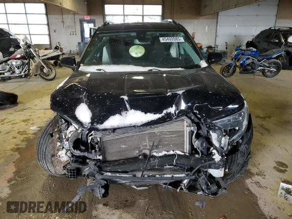 2020 GMC Terrain SLE with VIN 3GKALTEV9LL159094, listed as a Copart auction lot 45492085 with 76,330 mi miles and Salvage Title. Bid and sale history available at DreamBid. Image 5.