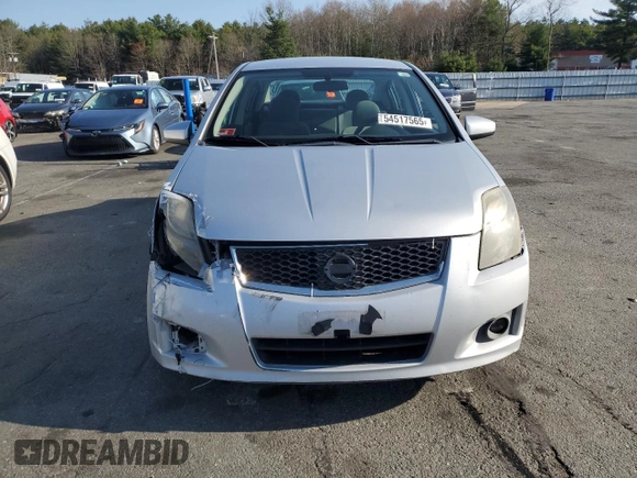 2011 Nissan Sentra SR with VIN 3N1AB6AP8BL674922, listed as a Copart auction lot 54517565 with 110,202 mi miles and Salvage title. Bid and sale history available at DreamBid. Image 5.