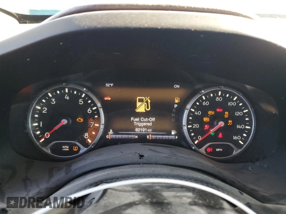 2015 Jeep Renegade Limited with VIN ZACCJBDT0FPB59788, listed as a Copart auction lot 42607025 with 60,191 mi miles and Salvage Title. Bid and sale history available at DreamBid. Image 9.